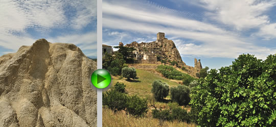 Il Paesaggio Lucano dei Calanchi - Guarda il video