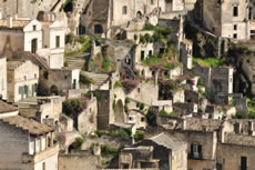 Matera: veduta del Sasso Barisano