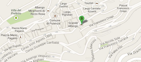 Grande Albergo Potenza - Mappa image