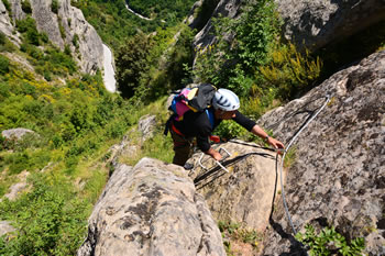 via ferrata salemm - castelmezzano