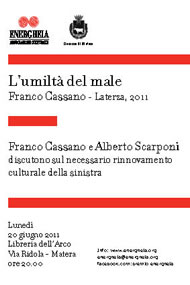 Conversazione tra Alberto Scarponi e Franco Cassano image