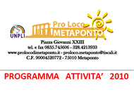 Pro Loco Metaponto - Attività 2010 image