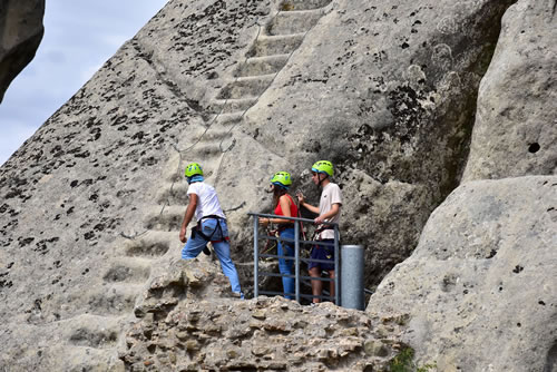 The Norman stairway