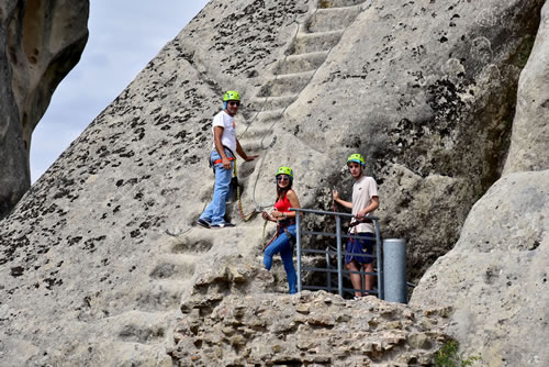 The Norman stairway