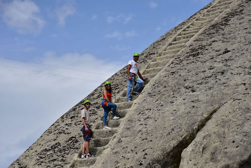 The Norman stairway