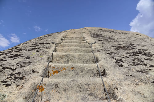 The Norman stairway