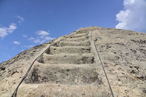 The Norman stairway