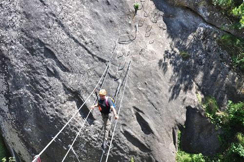 The Via Ferrata Marcirosa