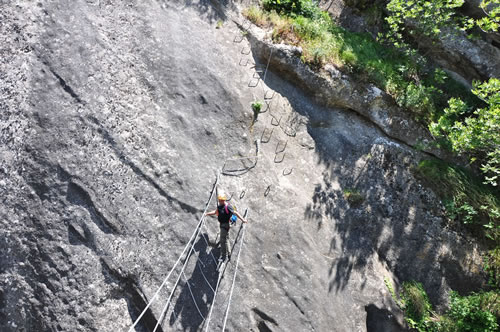 The Via Ferrata Marcirosa