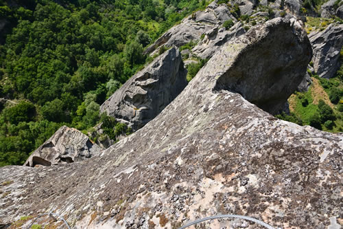 The Via Ferrata Marcirosa