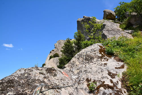 The Via Ferrata Marcirosa