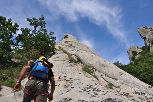 The Via Ferrata Marcirosa