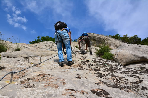 The Via Ferrata Marcirosa