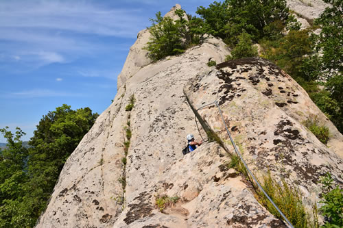 The Via Ferrata Marcirosa