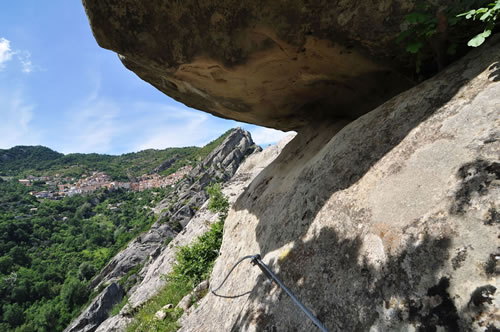 The Via Ferrata Marcirosa