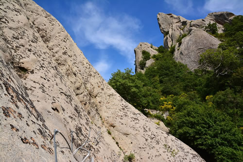 The Via Ferrata Marcirosa