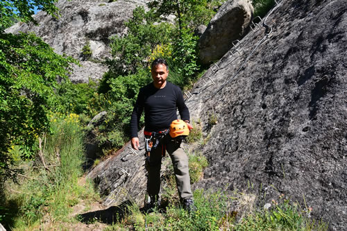 The Via Ferrata Salemm