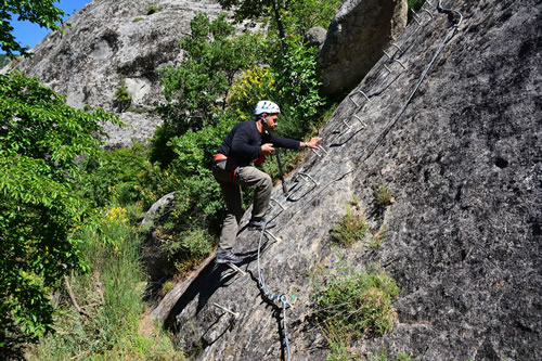 The Via Ferrata Salemm