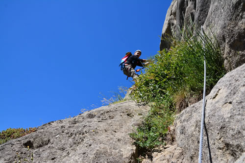 The Via Ferrata Salemm