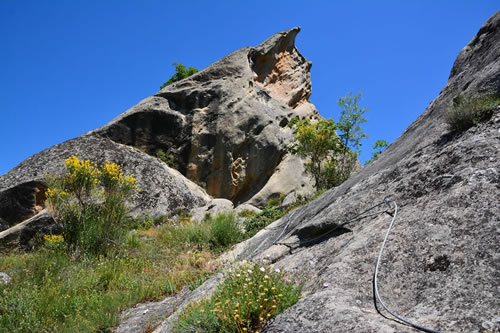 The Via Ferrata Salemm