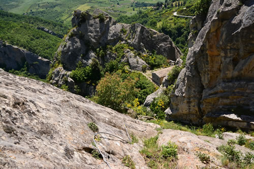 The Via Ferrata Salemm