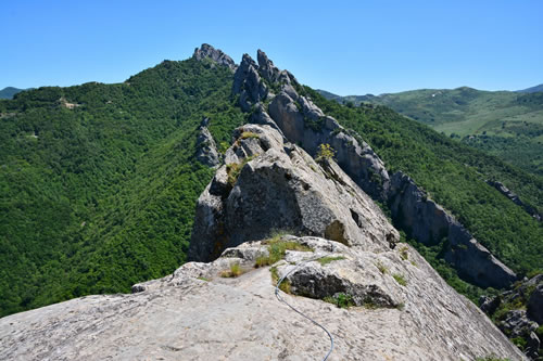 The Via Ferrata Salemm